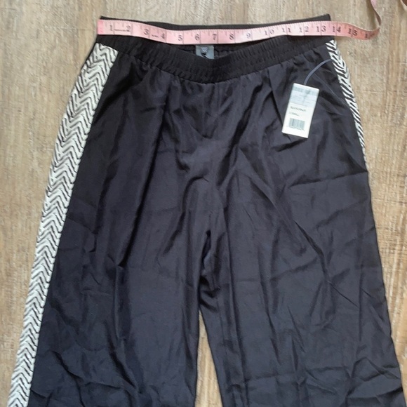 Sanctuary Side Stripe Elastic Waist Pants Black XS - Picture 4 of 5